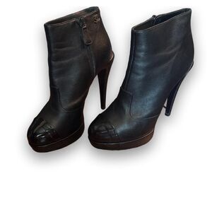 Chanel Women's Black Boots